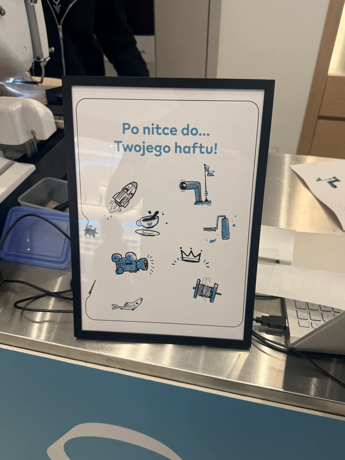 Realizacja haftowania na żywo – zdjęcie 2